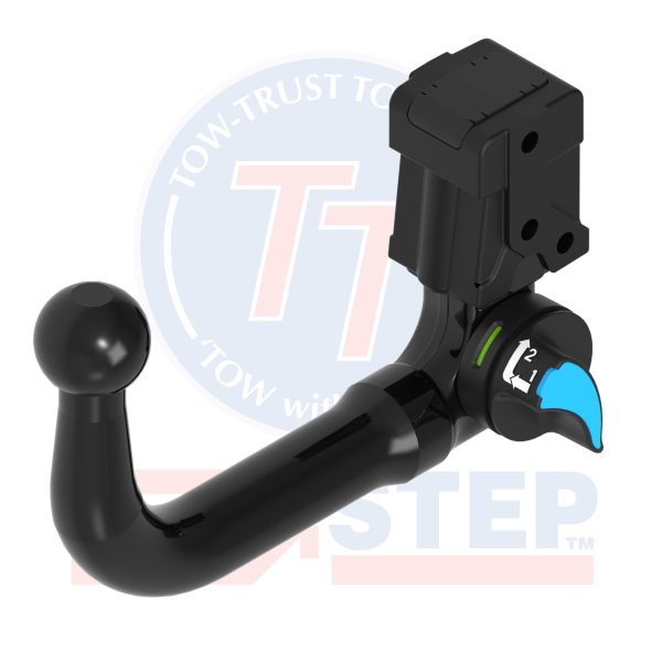 towbar for Jaguar XF Saloon 2008-2015 Detachable Swan Neck (X250) with 13 pin socket
